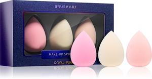 Губка для макияжа royal purple BrushArt Make-up Sponge Set, 3 szt.