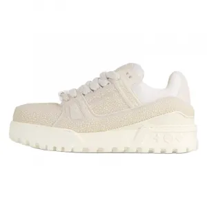 Кроссовки для скейтбординга Trainer Maxi Low-Top Unisex Ecru LOUIS VUITTON, Original Shoe Box Included