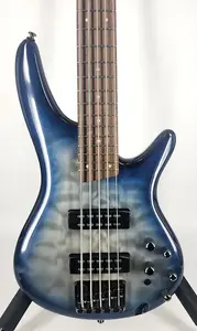 Электрогитара Ibanez SR405EQMSCB Bass - Космический синий с эффектом звездного распыления