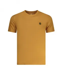 Мужская коричневая хлопковая футболка для приключений Timberland, коричневый