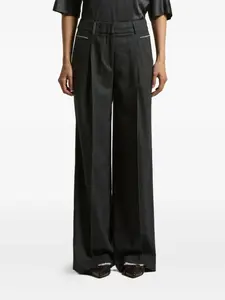 Брюки со складками Peserico, черный