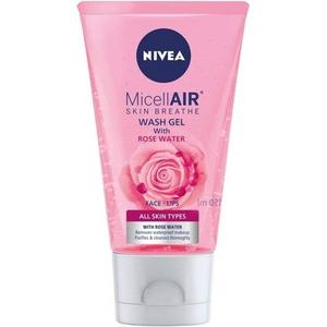 Nivea MicellAIR Мицеллярный гель для умывания с розовой водой 150 мл 5,0 жидких унций