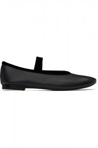 Балетки Lilouh на резиновой подошве в стиле Mary Jane Repetto, черный