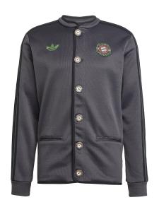 Худи с капюшоном на молнии ADIDAS ORIGINALS, Grey