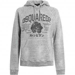 DSQUARED 2 Серый мужской свитшот