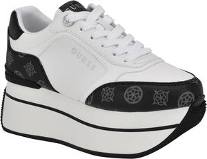 Женские кроссовки Guess Camrio, White/Black Logo 142