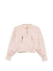 Куртка с молниями Elisabetta Franchi, розовый