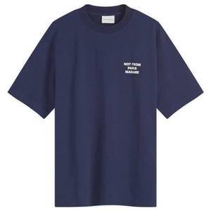 Не из Парижа мадам футболка Drôle De Monsieur, синий