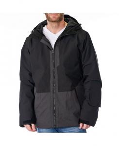 Мужская водонепроницаемая лыжная куртка для сноубординга, зимнее зимнее пальто, дождевик Alpine Swiss, мультиколор