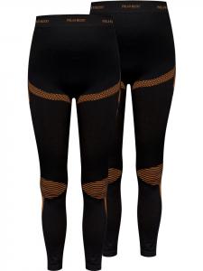 Normani 2 длинных лыжных и термобелья черного/оранжевого цвета