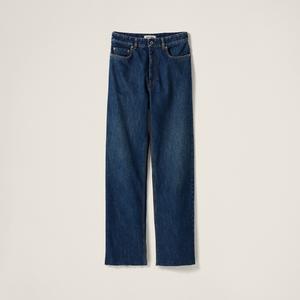 Джинсы из денима MIU MIU, темно-синий