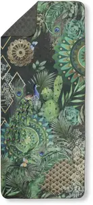 Набедренное дорожное полотенце "Botalia", (1 шт.), мандала Hip 75х180 см (1 шт.), зеленый