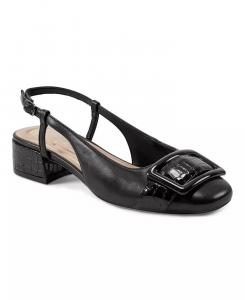 Женские модельные туфли Eflex Jola на блочном каблуке с открытой пяткой Easy Spirit, черный