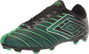 Футбольные бутсы Umbro Men's Velocita Elixir Club Fg, белый/черный/зеленый