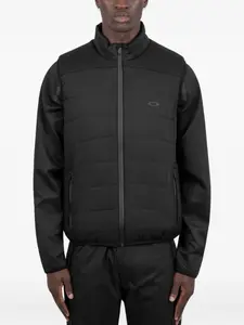 Стеганая куртка на молнии спереди Drôle De Monsieur, черный