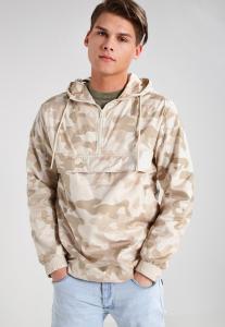 Ветровка Urban Classics CAMO PULL OVER WINDBREAKER, цвет Sand