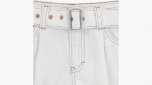 Шорты с поясом для девушек A Line для больших девочек 7-16 лет Levi's, цвет Natural - Tan