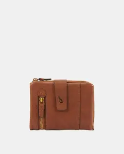 Маленький кошелек Freedom из кожи Abbacino, коричневый