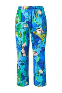 Тканевые брюки Angel of Style Loose fit Pants, бирюзовый