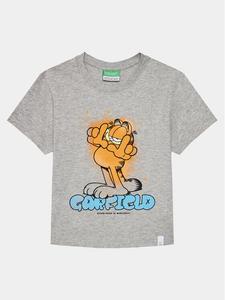 Футболка стандартного кроя United Colors Of Benetton, серый