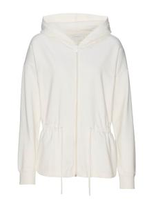 Толстовка с капюшоном на молнии LASCANA, экрю