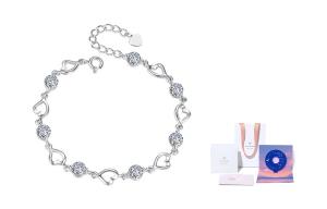 WINY Серебряный браслет 999 пробы для женщин Silver