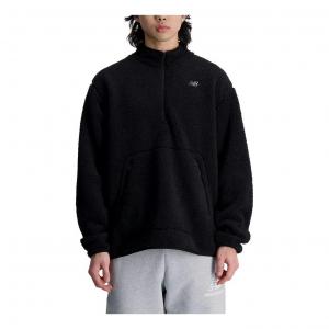 Пуловер New Balance R.W.Tech Sherpa Pullover 'Black' MT33067-BK, черный