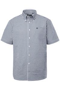 Рубашка на пуговицах классического кроя Men Plus, темно-синий