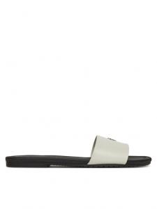Мюли Flat Sandal Slide Mg YW0YW01697 Calvin Klein Jeans, белый