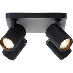 Светильник потолочный Brilliant Marty, черный