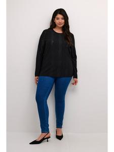 Топ KAFFE curve, глубокий черный