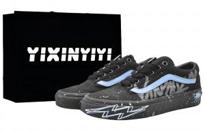 Кроссовки для скейтбординга Old Skool низкие унисекс berry blue Vans, Berry синий (Shopping Bag)