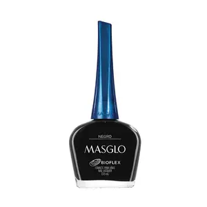 Максимальная стойкость эмали Esmalte De Uñas Masglo, цвет negro