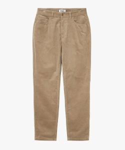 Широкие брюки из эластичного вельвета зауженного кроя