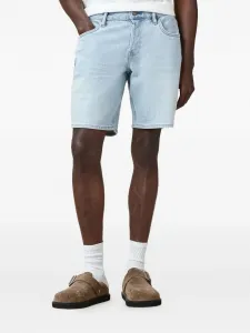 Джинсовые шорты с карманами Allsaints, синий