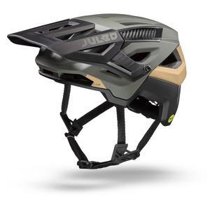 Велосипедный шлем Julbo Forest Evo, цвет Green/Beige/Black