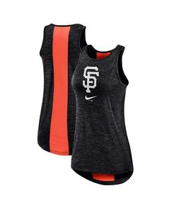Черная женская майка San Francisco Giants Right Mix с высоким воротником Nike