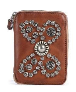 Кошелек из воловьей кожи Campomaggi, коричневый