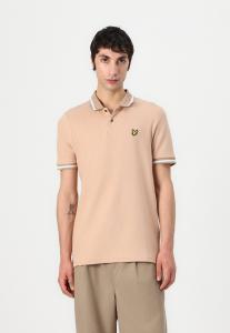 Рубашка поло Lyle & Scott, серо-коричневый