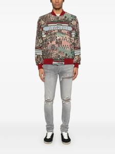 Куртка-бомбер AMIRI Jazz Hideaway, нейтральный