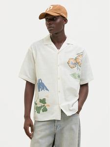 Свободная рубашка Luke 12271108 Jack&Jones, белый