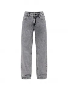 Джинсы с широкими штанинами Karl Lagerfeld Jeans, серый