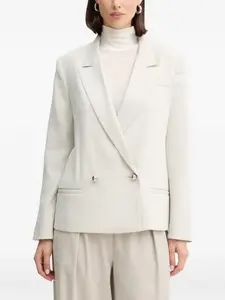 Двубортный пиджак Armani Exchange, бежевый