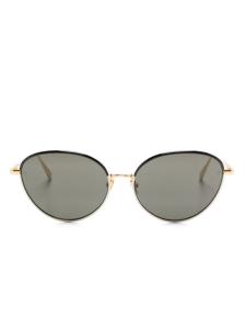 Linda Farrow солнцезащитные очки Regina, черный