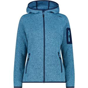 Нижняя куртка с капюшоном, флисовая кофта, трикотажная Cmp, цвет topazio-blue ink 07lu