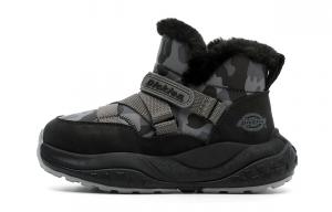 Нескользящие, устойчивые к ударам, износостойкие, с отскоком, теплые, увеличивающие рост, поддерживающие, высокие детские ботинки Dickies, зеленый