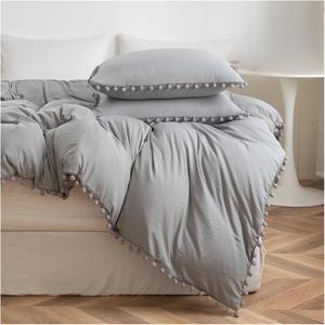 YUSIWOAL Комплект постельного белья классическая клетка One Color