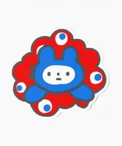 Вырезанные открытки Кикко-чан и Мякумяку