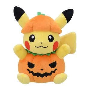 Плюшевая кукла Pikachu Halloween Pumpkin Pikachu Style высотой 21см Pokemon