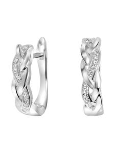 Lucardi Серьги из серебра 925 пробы